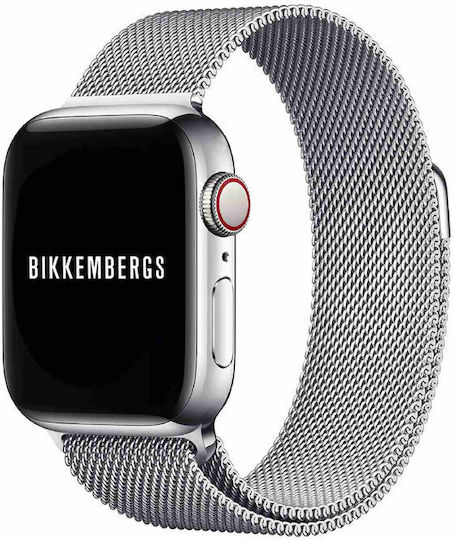 Bikkembergs BK15-3 Small Aluminium Smartwatch with Heart Rate Monitor (Silver Metallic Bracelet) view 2