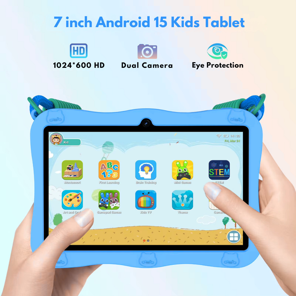 7" Tablet (3GB/32GB) Blue view 4