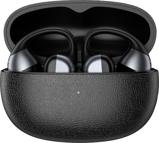 Wiwu O501 Open Ear Bluetooth Handsfree Earphones with Charging Case Black vista 3