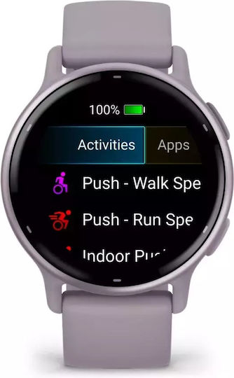 Garmin Vivoactive 5 Aluminium 42mm Waterproof Smartwatch with Heart Rate Monitor (Orchid) view 3