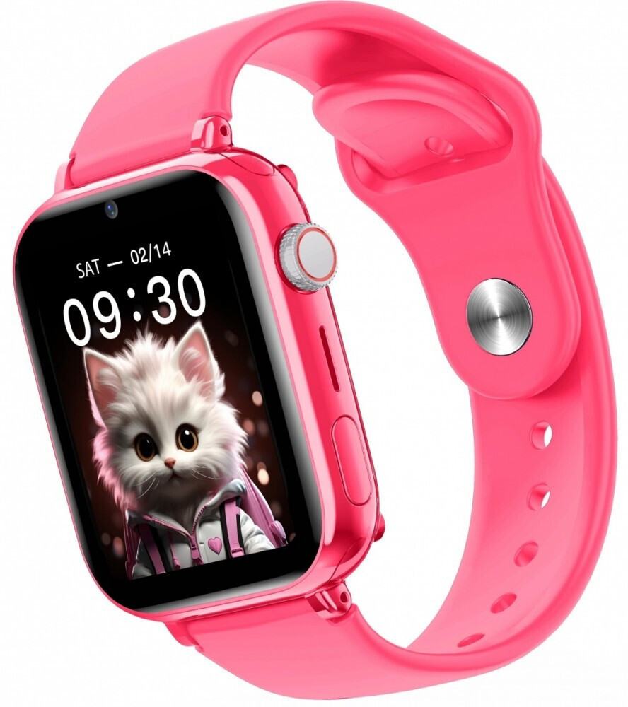 MaxCom 43mm Smartwatch with SIM (Pink) view 5