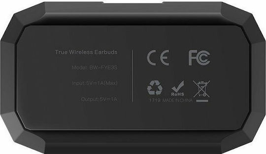 BlitzWolf BW-FYE3S In-ear Bluetooth Handsfree Earphones with Charging Case Black view 6