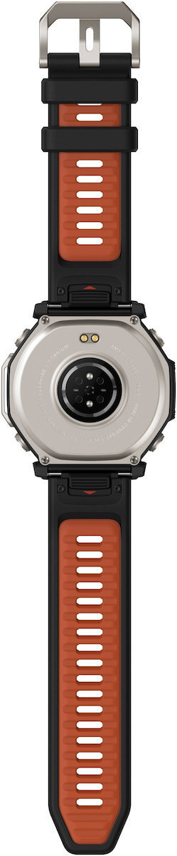 Amazfit T-Rex Ultra 2 Titanium 51mm Waterproof Smartwatch with Heart Rate Sensor Black view 8