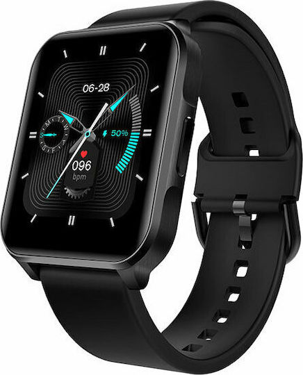 Lenovo S2 Pro Aluminium Smartwatch with Heart Rate Monitor (Black) view 2