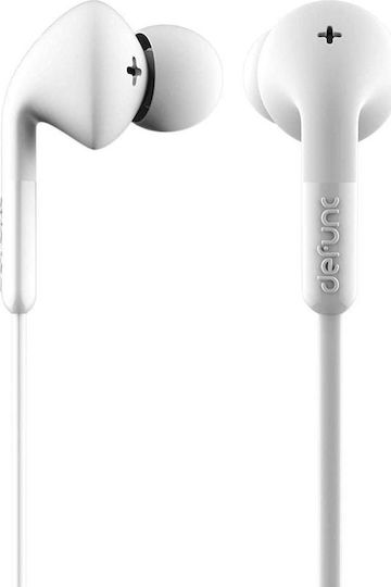 Defunc Music Plus In-ear Bluetooth Handsfree Earphones White view 2