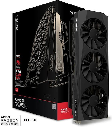 XFX Radeon RX 9070 XT 16GB GDDR6 Quicksilver Gaming Edition Graphics Card