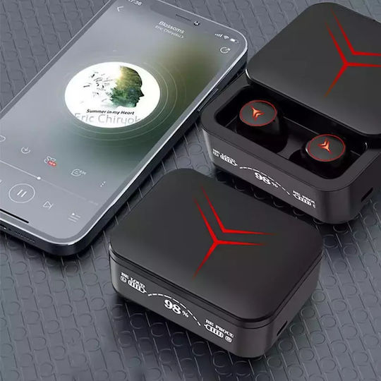 M88 Plus In-ear Bluetooth Handsfree Earphones with Charging Case Black view 2
