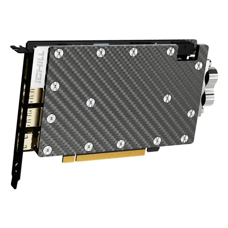 Inno 3D GeForce RTX 5080 16GB GDDR7 iChill Frostbite Pro Graphics Card C50803-16D7X-1760FBP view 1