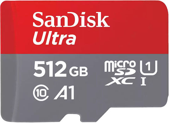 Sandisk Ultra microSDXC 512GB Class 10 U1 A1 UHS-I view 3