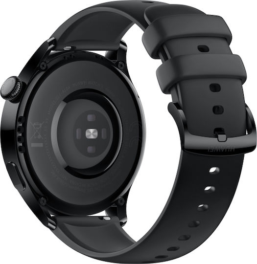 Huawei Watch 3 Active Stainless Steel 46mm Waterproof with eSIM and Heart Rate Monitor (Black) view 5