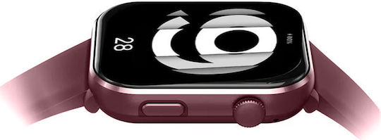 BlackView R60 Aluminium 47mm Smartwatch with Heart Rate Monitor (Wine Red) view 2