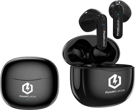 PowerLocus Vibe In-ear Bluetooth Handsfree Earphones Black view 2