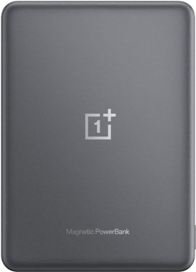 OnePlus Slim Magnetic MagSafe Power Bank 5000mAh 10W with USB-C Port Silver vue 2