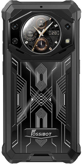 Fossibot F101 Pro Dual SIM (8GB/256GB) Resistant Smartphone Black view 3