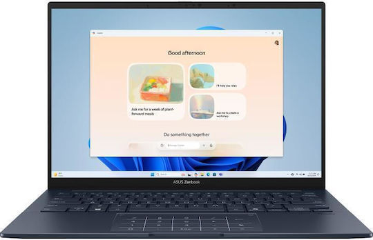 Asus Zenbook 14 UX3405CA-PZ217W 14" OLED Touchscreen 120Hz (Ultra 7-255H/32GB/1TB SSD/W11 Home) (US Keyboard)