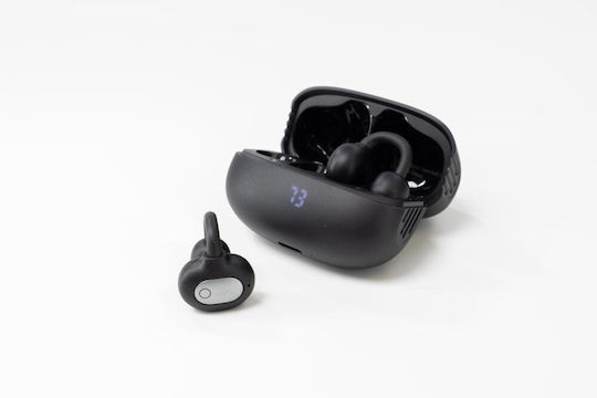 AGM Open Buds 1 Bluetooth Handsfree Earphones with Sweat Resistance and Charging Case Black view 5