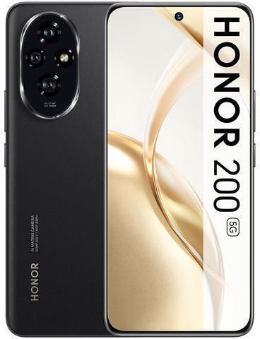 Honor 200 5G Dual SIM (12GB/512GB) Black view 1