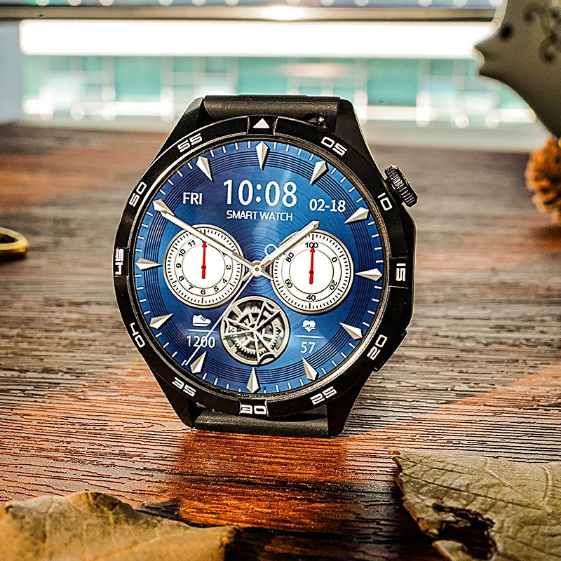 Aluminium Smartwatch with Heart Rate Monitor (Black) view 4
