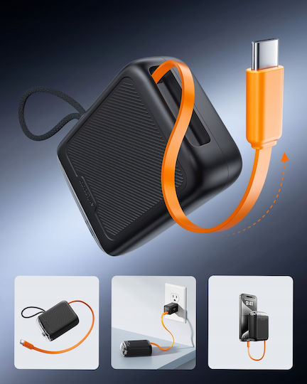 Innostyle MINI Power Bank 10000mAh 33W with 2 USB-C Ports Black view 9