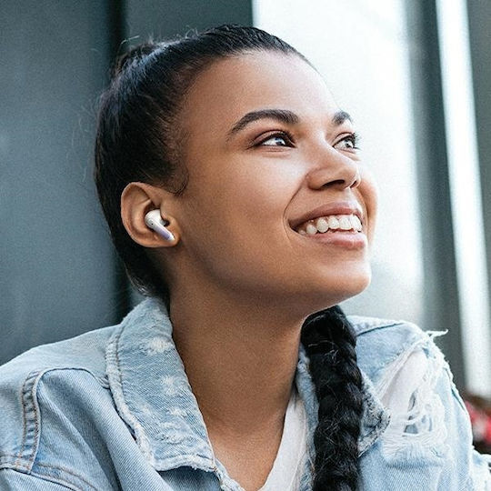 Usams XD19 In-ear Bluetooth Handsfree Earphones with Charging Case White view 7