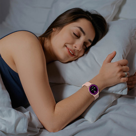 Curren R3 Pro Smartwatch with Heart Rate Monitor (Pink) view 3
