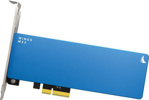 Angelbird Wings MX2 SSD 512GB PCIe Card with PCI Express 3.0 Communication Protocol and Heatsink WMX2-512GB