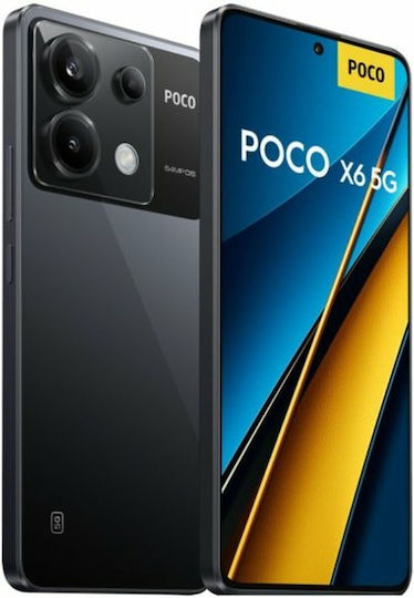 Xiaomi Poco X6 5G Dual SIM (8GB/256GB) Black view 3