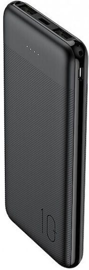 Veger A11S Power Bank 10000mAh 20W with 2 USB-A Ports and USB-C Port Power Delivery / Quick Charge 3.0 Black view 2