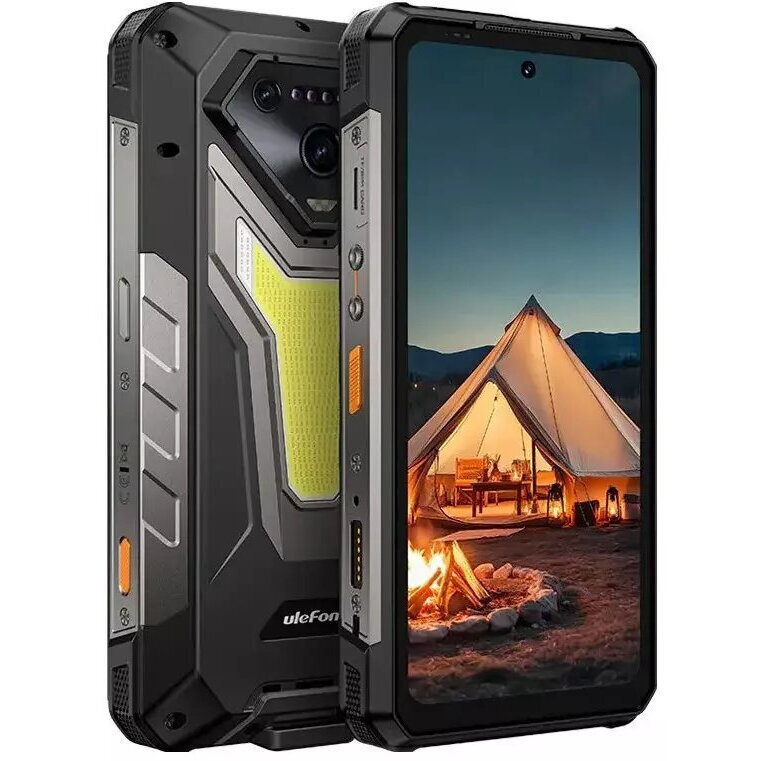 Ulefone Armor 34 Plus 5G Dual SIM (16GB/512GB) Resistant Smartphone Black view 1