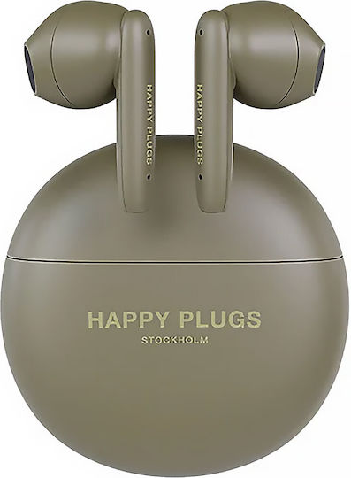 Happy Plugs Joy Lite In-ear Bluetooth Handsfree Earphones with Charging Case Green view 6