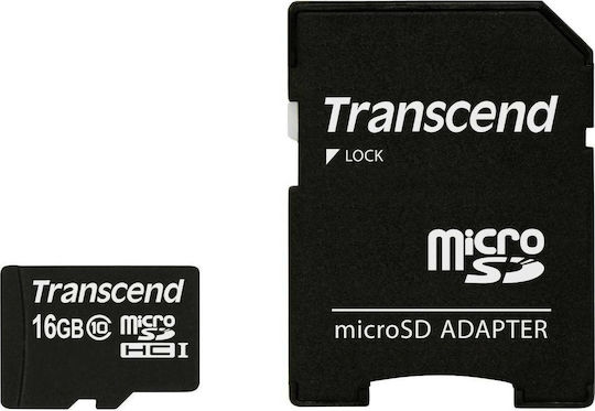 Transcend Premium 200x microSDHC 16GB Class 10 High Speed with Adapter view 4