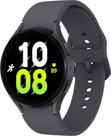 Samsung Galaxy Watch5 Aluminium 44mm Waterproof with Heart Rate Monitor (Graphite) view 6