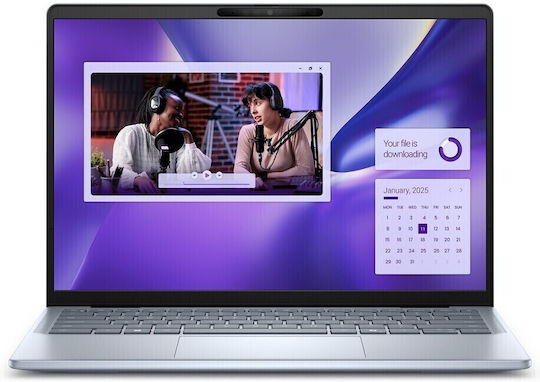 Dell Inspiron 7441 Plus 14" IPS QHD+ Touchscreen (Snapdragon-X Plus X1P-64-100/16GB/1TB SSD/W11 Pro) Ice Blue (International English Keyboard)