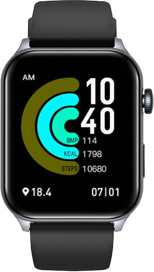 Riversong SW900 Smartwatch with Heart Rate Monitor (Gray) view 3