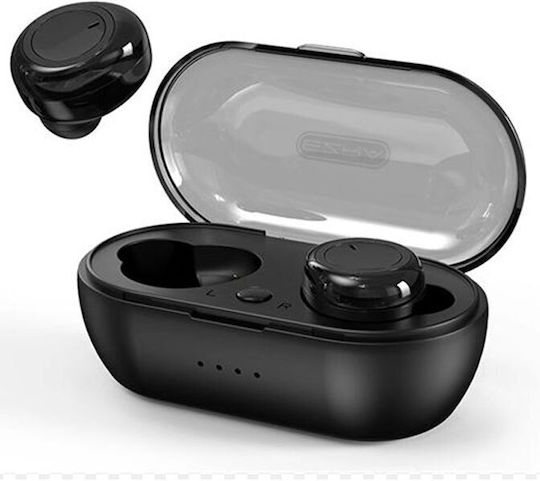 Ezra TWS06 In-ear Bluetooth Handsfree Earphones with Charging Case Black view 1
