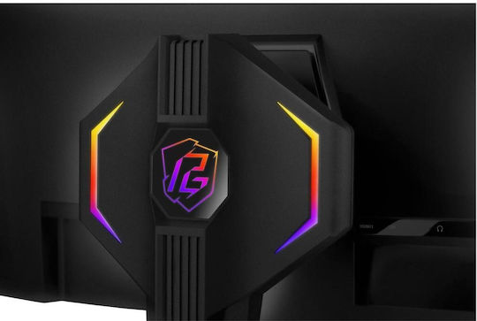 ASRock Phantom Gaming PG34QRT3A Ultrawide VA HDR Curved Gaming Monitor 34" QHD 3440x1440 180Hz vue 6