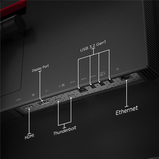 Lenovo ThinkVision P40w-20 Ultrawide IPS Curved Monitor 39.7" 5120x2160 with Response Time 6ms GTG view 9
