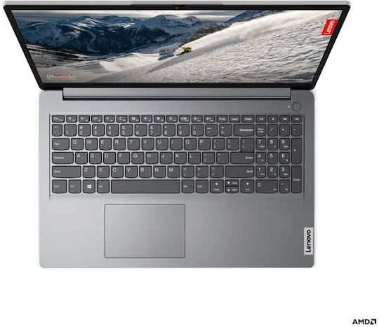 Lenovo IdeaPad 1 15AMN7 15.6" FHD (Ryzen 3-7320U/8GB/512GB SSD/No OS) Cloud Grey (82VG00EJRM) (US Keyboard) view 1