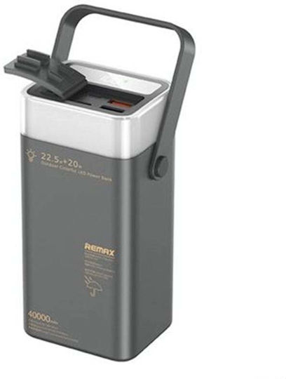 Remax Rpp-596 Power Bank 40000mAh Power Delivery Black view 1