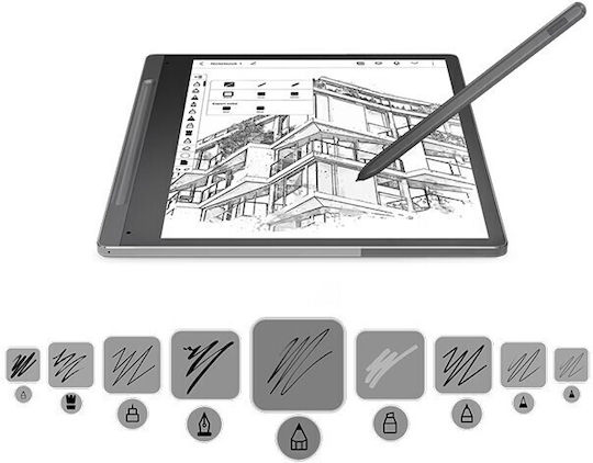 Lenovo Smart Paper 10.3" Tablet (4GB/64GB/Smart Paper Pen & Smart Paper Folio Case) Storm Grey view 4