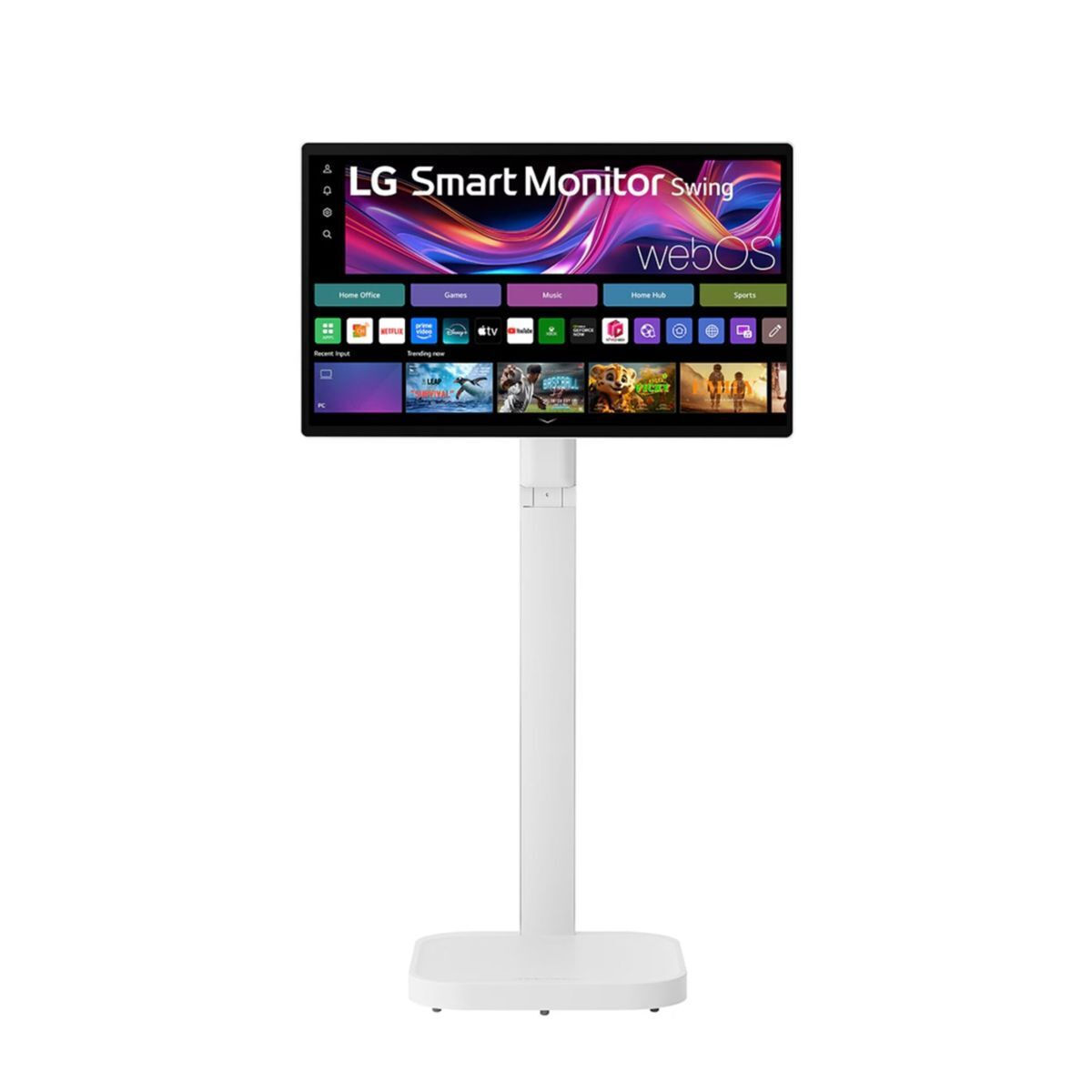 LG 32U889SA-W.AEU Monitor 31.5" 4K 3840x2160 view 1