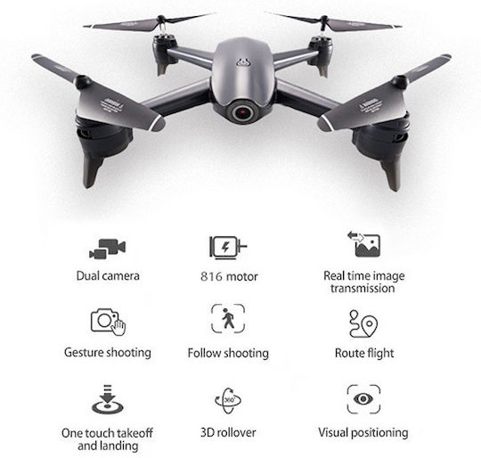 Pihot P20 Drone with 4K Camera and Controller view 4