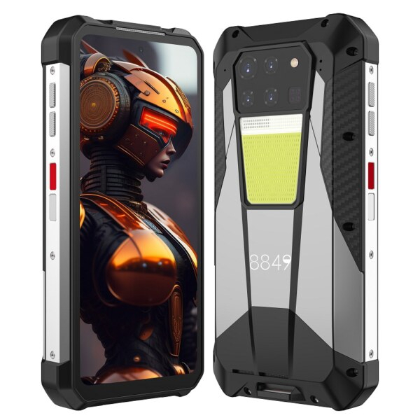 Unihertz Tank 3 5G Dual SIM (16GB/512GB) Resistant Smartphone Black vue 2