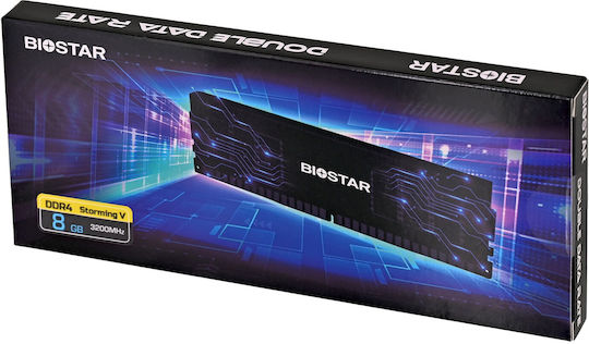 Biostar DDR4 with Module 1x8GB and Speed 3200 for Desktop DX32NU4H08 view 5