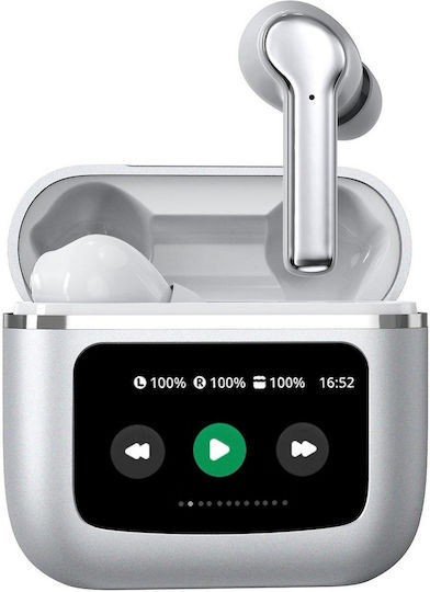 NewXOne In-ear Bluetooth Handsfree Earphones with Sweat Resistance and Charging Case White vue 6