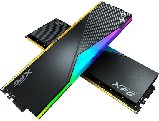 Adata XPG Lancer DDR5 32GB RAM With 2x16GB Modules And Speed 8000 For Desktop AX5U8000C3816G-DCLARBK vista 7