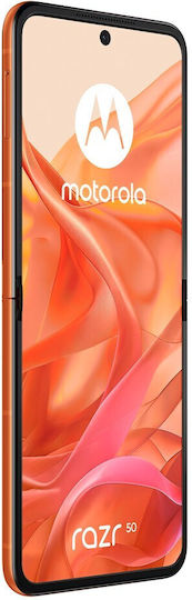 Motorola Razr 50 5G Dual SIM (8GB/256GB) Spritz Orange vista 2