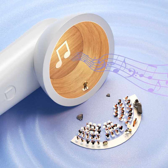 WK S28 Pop Digital Series Earbud Bluetooth Handsfree Earphones with Charging Case White view 4