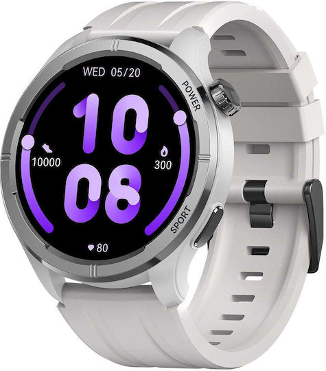Haylou Solar Neo 48mm Smartwatch with Heart Rate Monitor (Silver) view 3