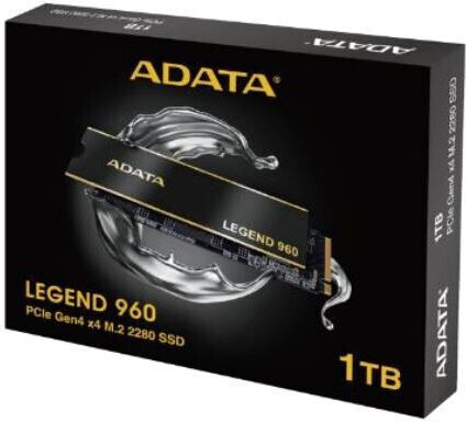 Adata Legend SSD 1TB M.2 Type with PCI Express 4.0 Connection and Heatsink PS5 Compatible ALEG-960-1TCS view 2